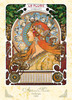 Epoch Jigsaw Puzzle 54-021 Zodiaque (Zodiac) Alphonse Mucha (2000 S-Pieces)