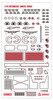 Aoshima 06099 Mitsubishi Lancer Turbo '84 RAC Rally Ver. Detail Up Parts