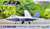 Fujimi BSK-SP 722252 F-22 Raptor DX with Etching Parts 1/72 Scale Kit