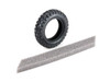 Tamiya 54836 (OP1836) T3-01 Front Caramel Block Tire