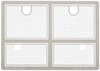 Tamiya 47316 RC Photo Etched Grille Set 1/16 Tiger I Early Production