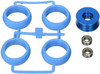 Tamiya 54473 (OP1473) Special Wheelie Roller Set Blue