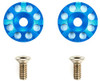 Tamiya 54849 (OP1849) Aluminum Wing Washers (Blue)