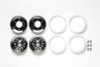 Tamiya 54414 (OP1414) 4x4 Vehicle 4-Piece Wheels (2pcs)