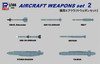 Pit-Road Skywave SNW-02 Aircraft Weapons Set 2 1/144 Scale Kit