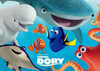 Tenyo Japan Jigsaw Puzzle D-300-277 Finding Dory Friends Of The Ocean (300 Pcs)