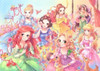 Tenyo Japan Jigsaw Puzzle D-500-450 Disney Purely Princess (500 Pieces)