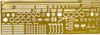 Fujimi TOKU-85 IJN Light Cruiser Kitakami Photo-Etched Parts (w/2pcs 25mm Machine Gun) 1/700