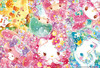Beverly Jigsaw Puzzle 33-173 Sanrio Hello Kitty Surrounded by Flowers (300 Pieces)