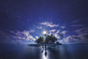 Yanoman Jigsaw Puzzle 10-1346 KAGAYA Moonlight at the Southern Island Jeep Island (1000 Pieces)