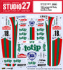 Studio27 ST27-DC097D Lancia 037 Rally `Totip` #18 Sanremo 1983 for Hasegawa 1/24 Scale