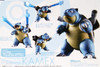 Bandai S.H. Figuarts Blastoise -Arts Remix- Figure (Pokemon)