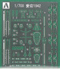Aoshima 48054 IJN Japanese Heavy Cruiser ATAGO Photo Etched Parts 1/700 Scale