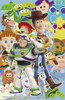 Yanoman Jigsaw Puzzle 2500-37 Disney Toy Story Two Bravely Persons (132 Pieces)