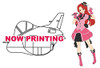 Hasegawa SP422 Egg Girls Collection No.10 Mikumo Shiranagi (Idol) w/T-4 1/20 Scale Kit