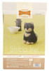 Hamanaka H441-535 Felt Wool Handicraft Kit Shiba Dog(Black)