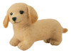 Hamanaka  H441-536 Aclaine Felt Wool Bon Bon Handicraft Kit Miniature Dachshund (Cream)