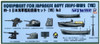Pit-Road Skywave E-13 Equipment Parts for IJN Ships (Set 8) 1/700 Scale Kit