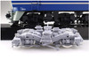 Aoshima 56820 Train Museum OJ Detailed Up Parts #04 Wheel Set for EF66 1/45