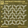 Pit-Road PE185 IJN Aircraft Propeller Photo-Etched Parts 1/350 Scale