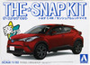 Aoshima 56370 06-D Toyota C-HR (Sensual Red Mica) 1/32 Scale Pre-painted Snap-fit Kit