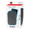 Hori Slim Hard Pouch Black & Turquoise for New Nintendo 2DS LL JTK-4961818028265