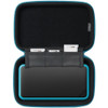 Hori Slim Hard Pouch Black & Turquoise for New Nintendo 2DS LL JTK-4961818028265