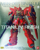 Bandai MG 620514 Gundam MSN-06S Sinanju VersionKa Titanium Finish 1/100 Scale Kit
