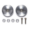 Tamiya 15522 Mini 4WD HG 17mm Aluminum Ball-Race Rollers (Ringless)