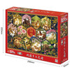 Epoch Jigsaw Puzzle 06-110 Japanese Art Twelve Horary Signs (500 Pieces)