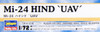 Hasegawa 02317 Mi-24Hind UAV 1/72 Scale Kit