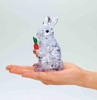 Beverly Crystal 3D Puzzle 486589 Rabbit Clear (43 Pieces)