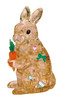 Beverly Crystal 3D Puzzle 486596 Rabbit Brown (43 Pieces)