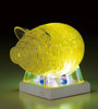 Beverly Crystal 3D Puzzle 486374 Piggy Bank Yellow (93 Pieces)