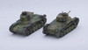 Fujimi SWA32 IJA Type 97 Medium Tank Chi-Ha Kai (2pcs)1/76 scale kit