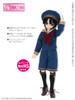 Azone ALB156-BLB PNXS Gymnasium Sailor Suit School Uniform Set II (Blue x Blue)
