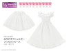 Azone FAO136-WHT AZO2 Off Shoulder Frill One-piece (White)