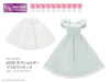 Azone FAO136-MNS AZO2 Off Shoulder Frill One-piece (Mint Stripe)