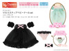 Azone PIC265-BLK 1/12 Piconeemo S Mistia Baby Doll Set (Black)