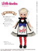 Azone PTG010-WHS LSS Rose Maiden One-piece Set by Kanihoru (White x Stripe)