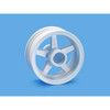Tamiya 54912 (OP1912) T3-01 5-Spoke Front Wheel (White/1 pcs)
