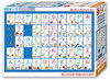 Beverly Jigsaw Puzzle 80-012 Japanese Hiragana Chart (80 L-Pieces)
