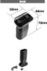 Laylax NITRO.Vo Keymod Compact Fore Grip Black 142146