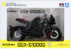 Aoshima Skynet 07027 Suzuki GSX-S1000S Katana Glass Black 1/12 Scale Finished Model