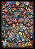 Tenyo Japan Jigsaw Puzzle DW1000-005 Disney Stained Glass Characters Collection (1000 S-Pieces)