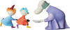 Medicom UDF-536 Ultra Detail Figure Moomin Series 6 Hemulen, Thingumy and Bob