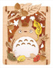 Ensky Paper Theater PT-W01 Wood Style Studio Ghibli My Neighbor Totoro Autumn Leaves