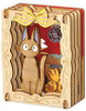 Ensky Paper Theater PT-W04 Wood Style Studio Ghibli Kiki's Delivery Service Jiji the Black Cat