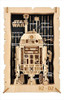 Ensky Paper Theater PT-WL04 Wood Style Studio Ghibli Star Wars R2-D2
