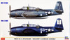 Hasegawa 01998 TBM-1C/3 Avenger ESCORT CARRIER COMBO 1/72 Scale Kit